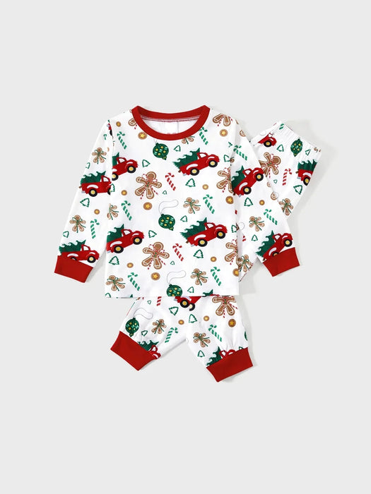 Christmas Tree Patterned Family Matching Set