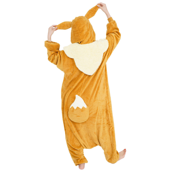 Eevee Inspired Fleece Onesie Costume