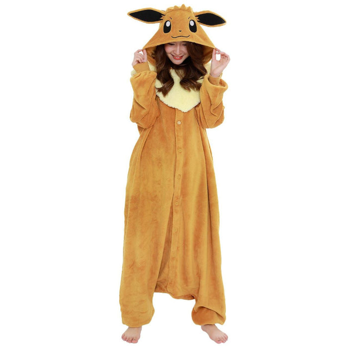 Eevee Inspired Fleece Onesie Costume