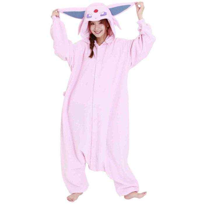 Espeon Cartoon Inspired Fleece Onesie Costume