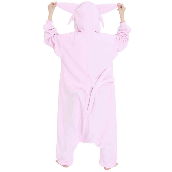 Espeon Cartoon Inspired Fleece Onesie Costume