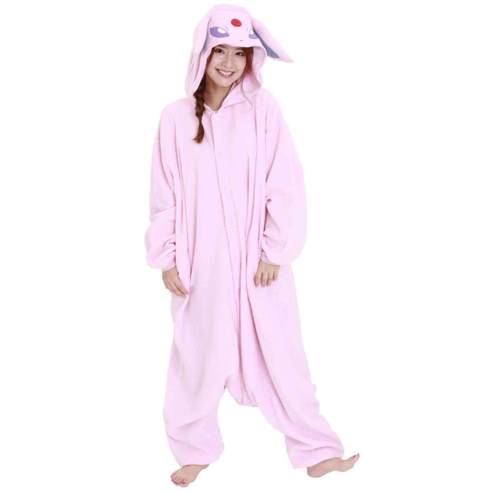 Espeon Cartoon Inspired Fleece Onesie Costume