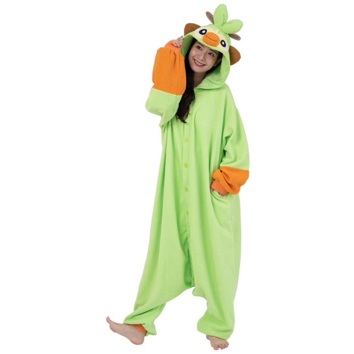 Grookey Cartoon Inspired Onesie Costume