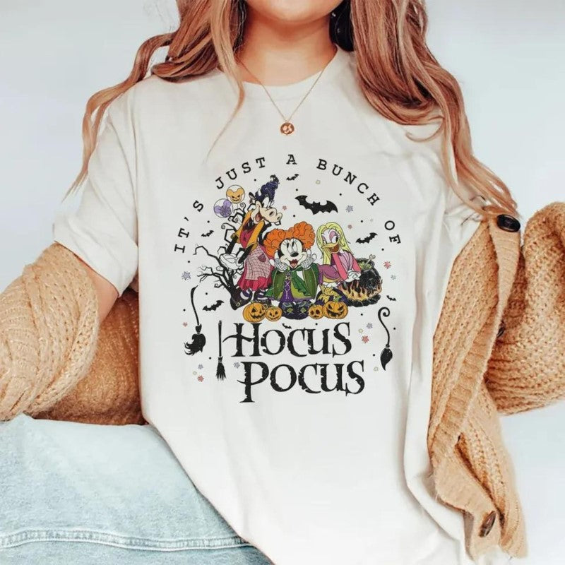 Halloween Hocus Pocus Printed Shirt