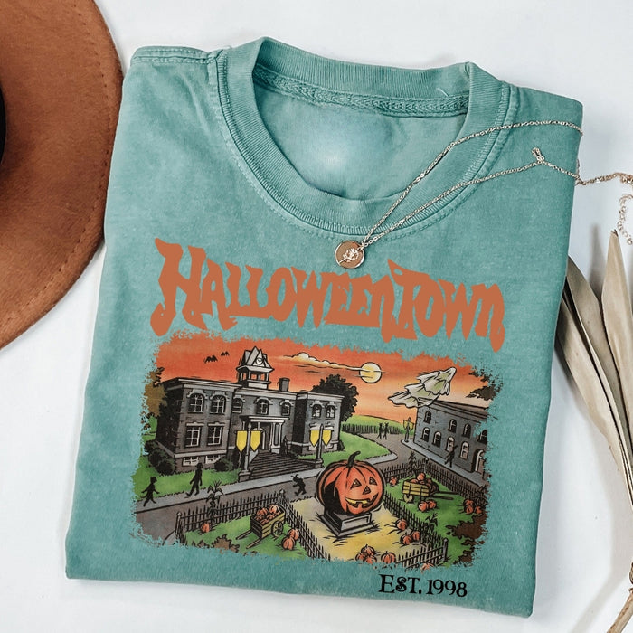 Halloweentown University Retro Halloween Graphic Tee