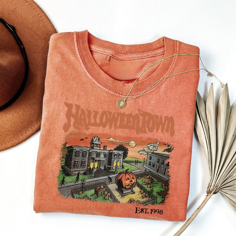 Halloweentown University Retro Halloween Graphic Tee