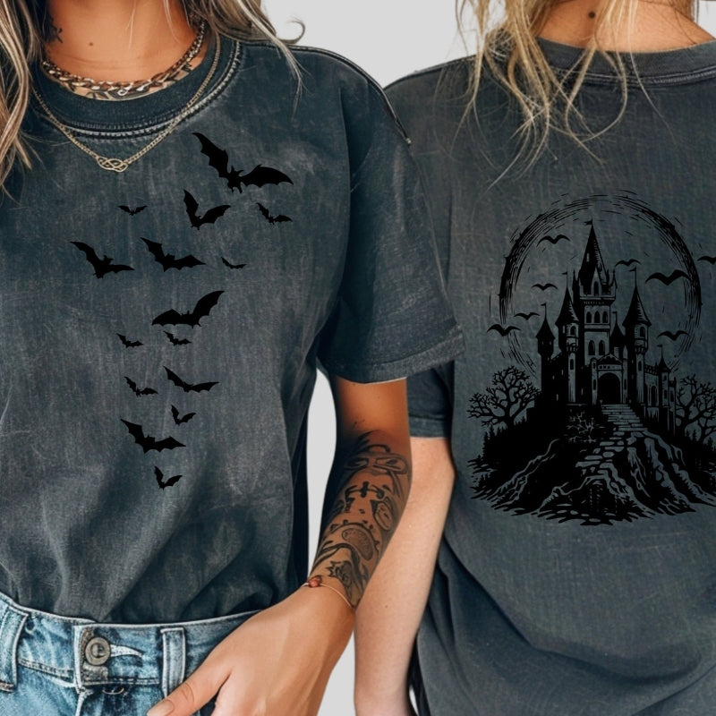 Haunted House Comfort Colors Halloween shirt