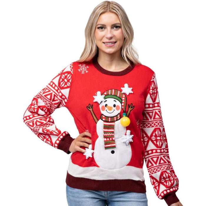 Illuminated Festive Christmas Sweater