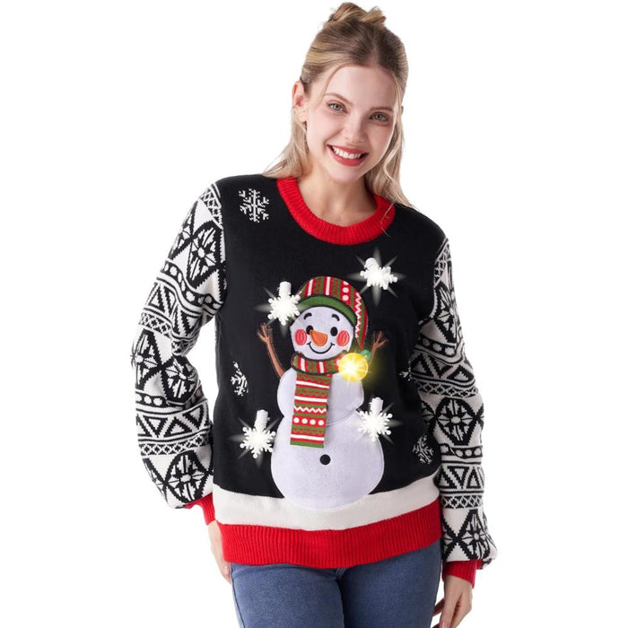 Illuminated Festive Christmas Sweater