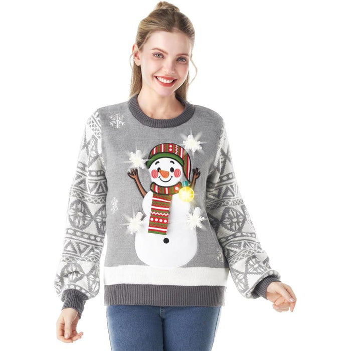 Illuminated Festive Christmas Sweater