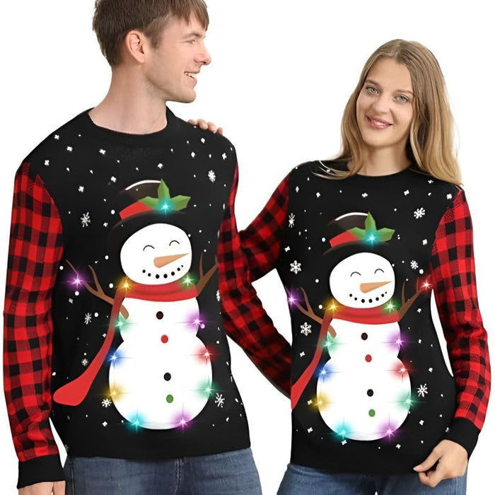 Radiant Light Up Christmas Sweater for Festive Fun