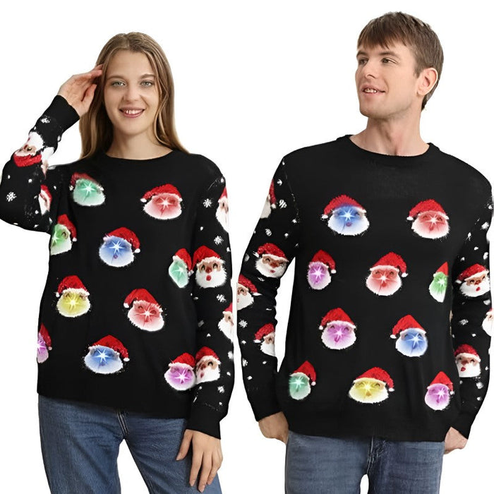 Radiant Light Up Christmas Sweater for Festive Fun