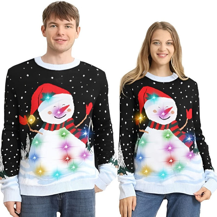 Radiant Light Up Christmas Sweater for Festive Fun