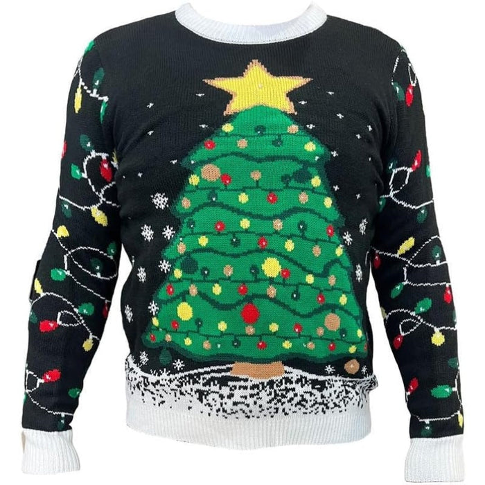 Radiant Light Up Christmas Sweater for Festive Fun