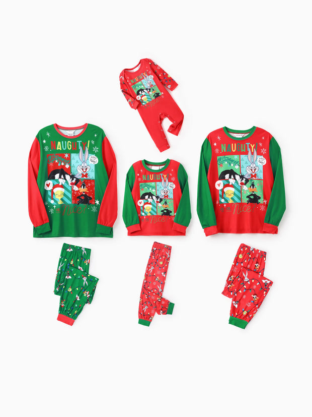 Looney Tunes Patterned Matching Family Set