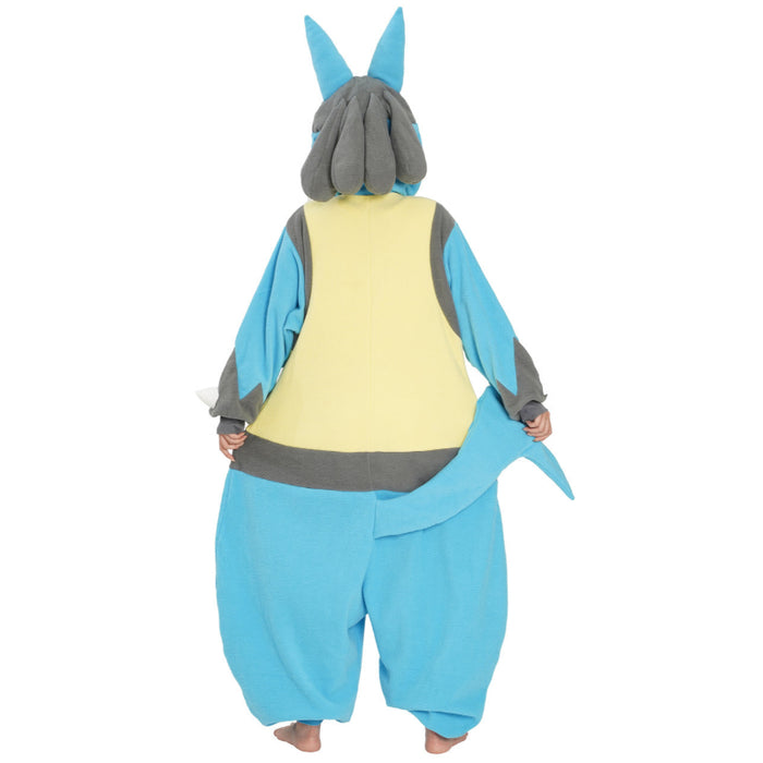 Lucario Cartoon Inspired Onesie Costume