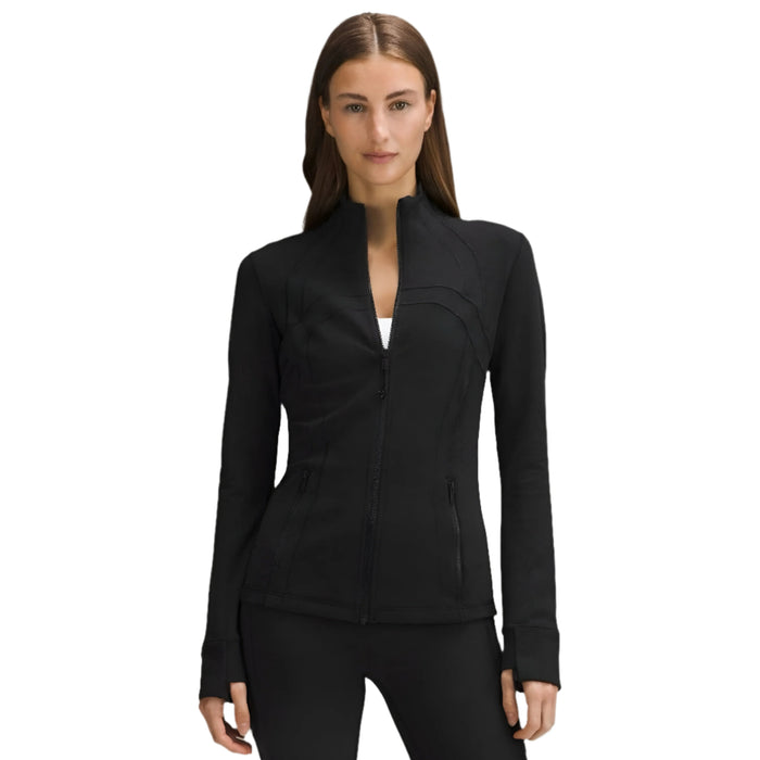 Sleek Zip Up High Elastic Versatile Jacket