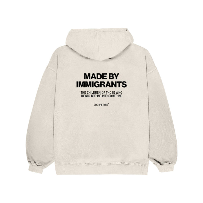 Made By Immigrants Printed Hoodie