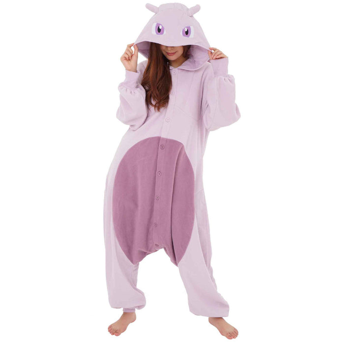 Mewtwo Cartoon Onesie Costume