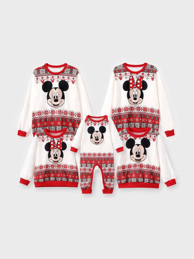 Mickey And Friends Family Matching Sweatshirt Set