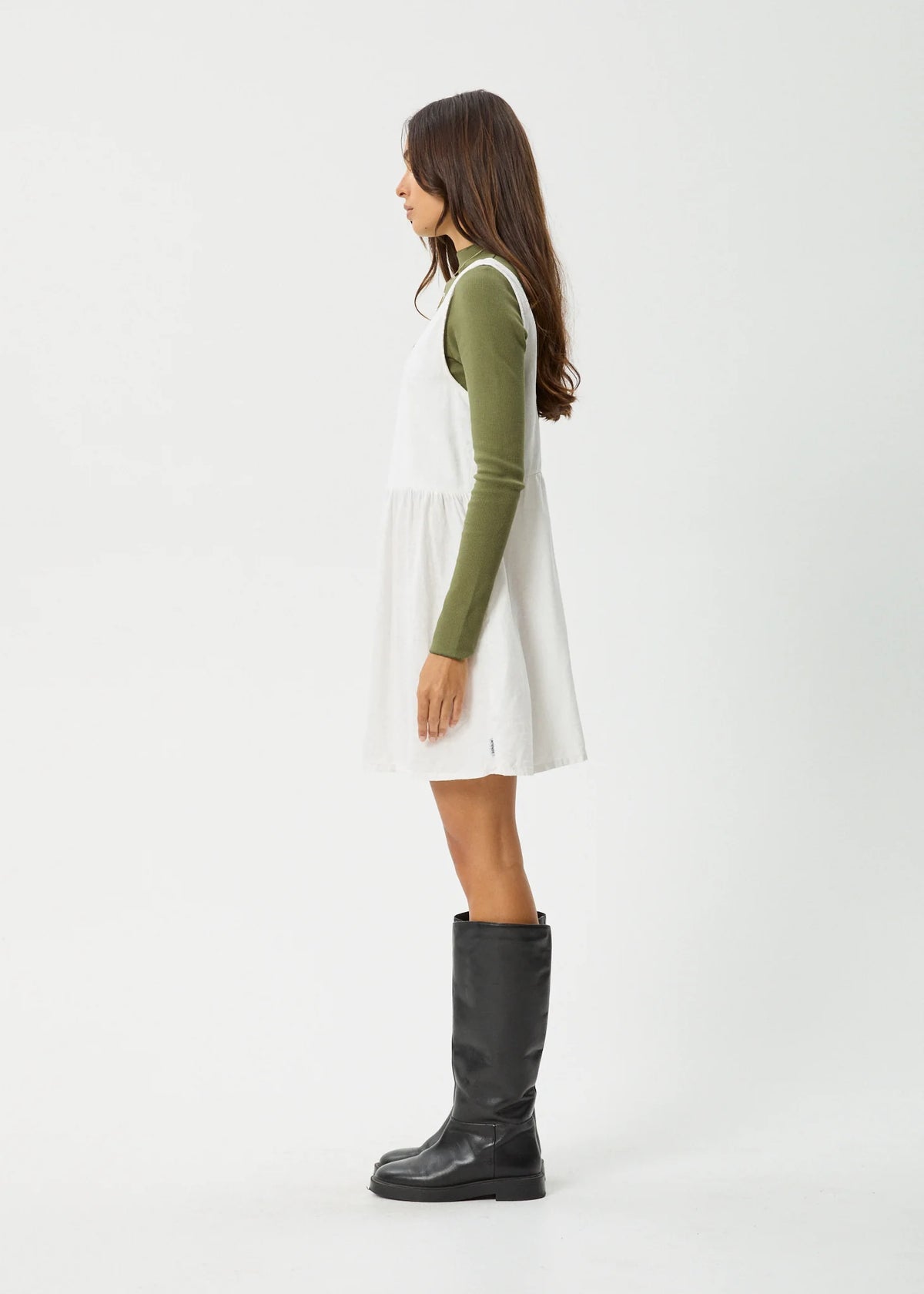 Modern Utility Pinafore Dress