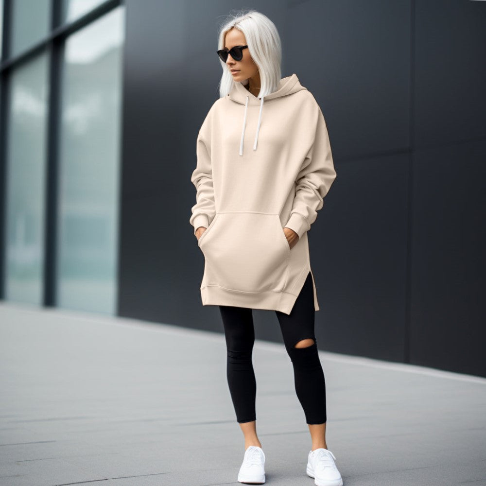 Oversized Soft Hoodie Dress