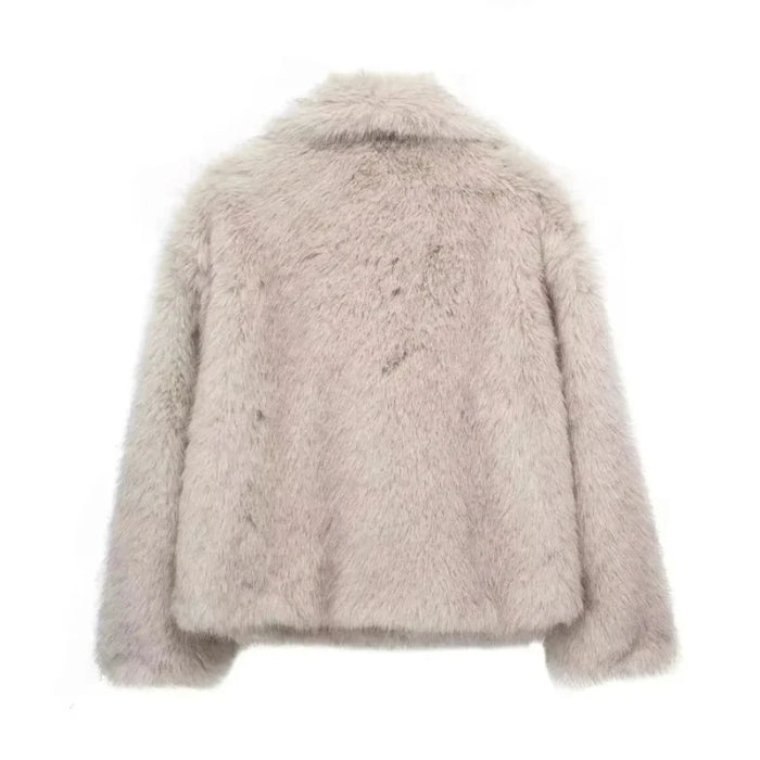 Oversized Cozy Fur Coat