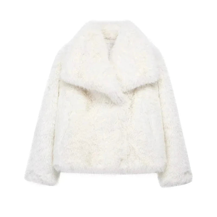 Oversized Cozy Fur Coat