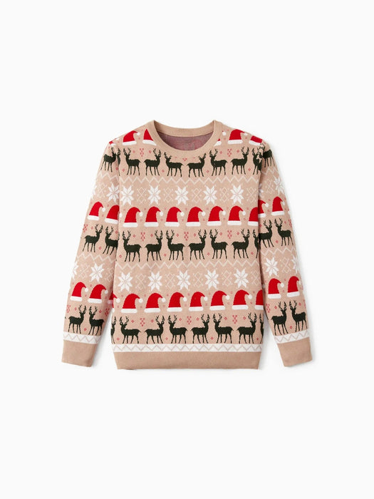 Reindeer Family Christmas Sweater