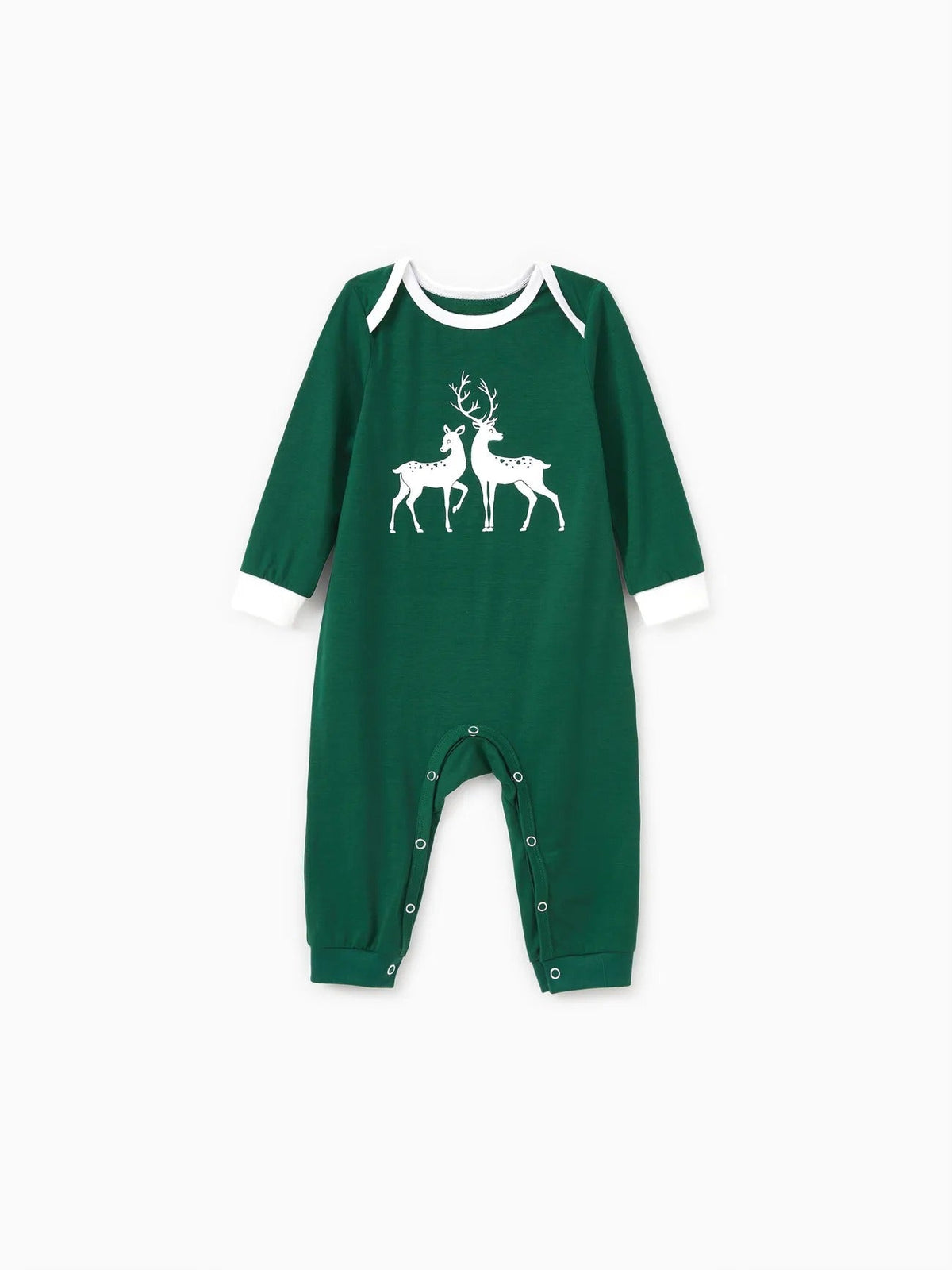 Reindeer Printed Family Matching Pajama Set