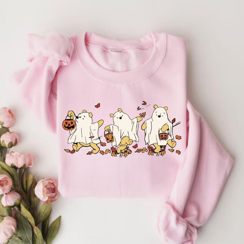 Retro Pooh Halloween Sweatshirts