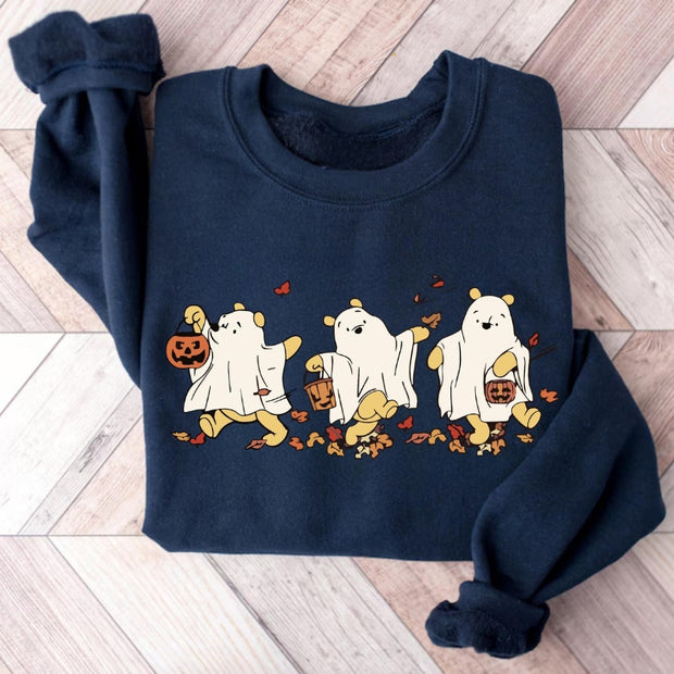 Retro Pooh Halloween Sweatshirts