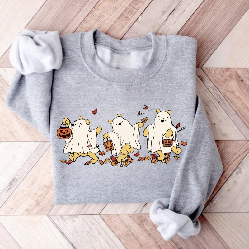 Retro Pooh Halloween Sweatshirts