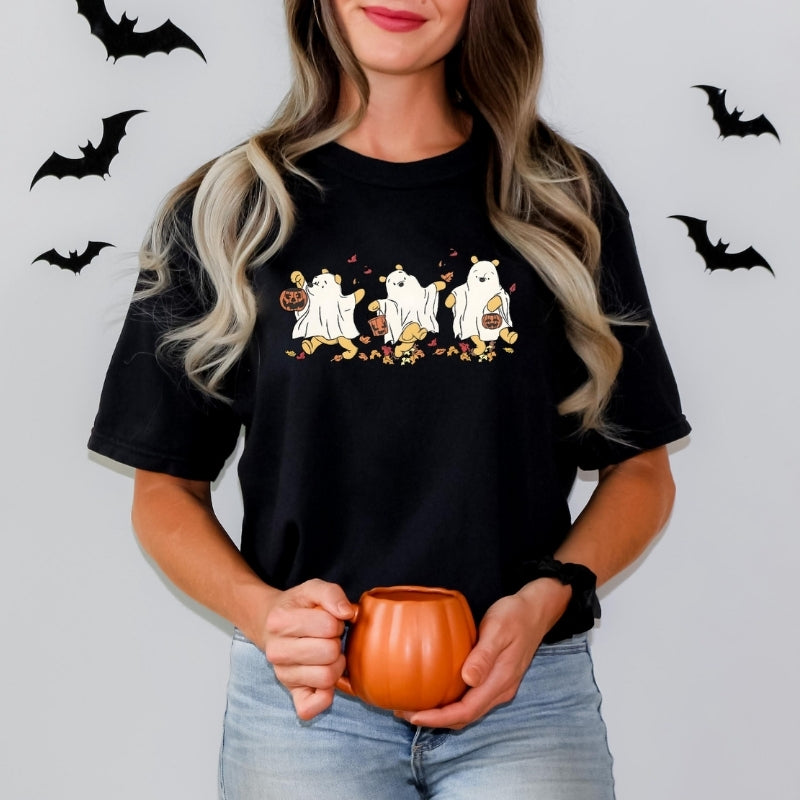 Retro Winnie The Pooh Halloween Shirt