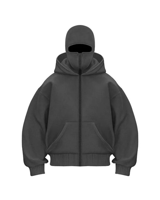 Full Covered Masked Hoodie For Winters