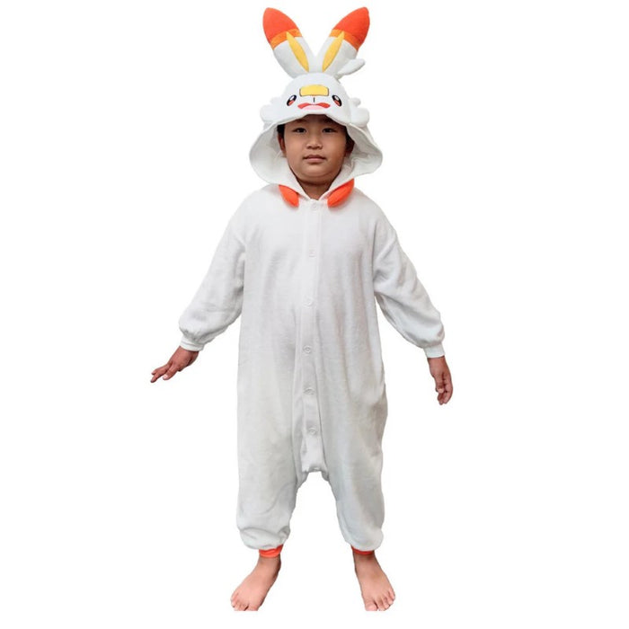 Cartoon Character Plush Kids Pajamas