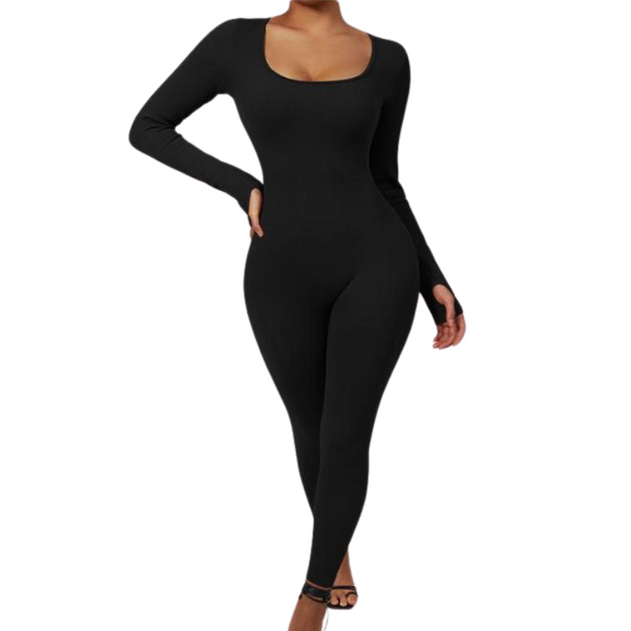 Seamless Long Sleeve Jumpsuit