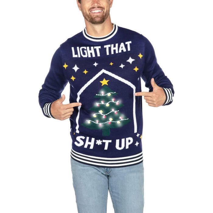 Glow Up Holiday Sweater