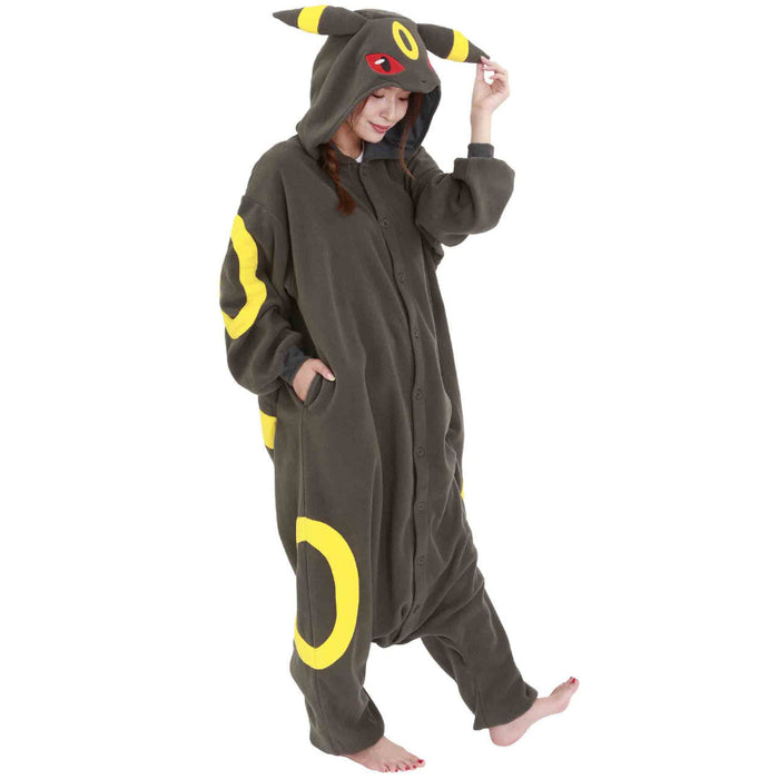 Umbreon Cartoon Theme Fleece Onesie Costume