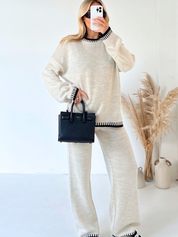 Cozy Two Piece Oversized Knitted Lounge Set