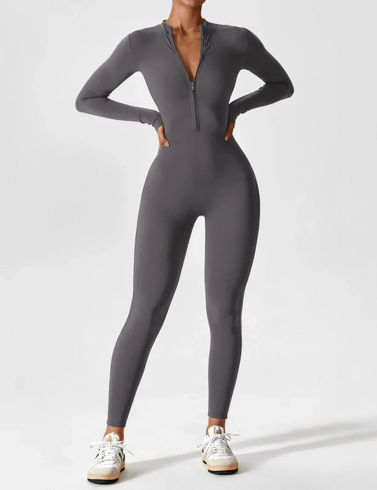 Stylish And Warm Thermal Full Length Jumpsuit